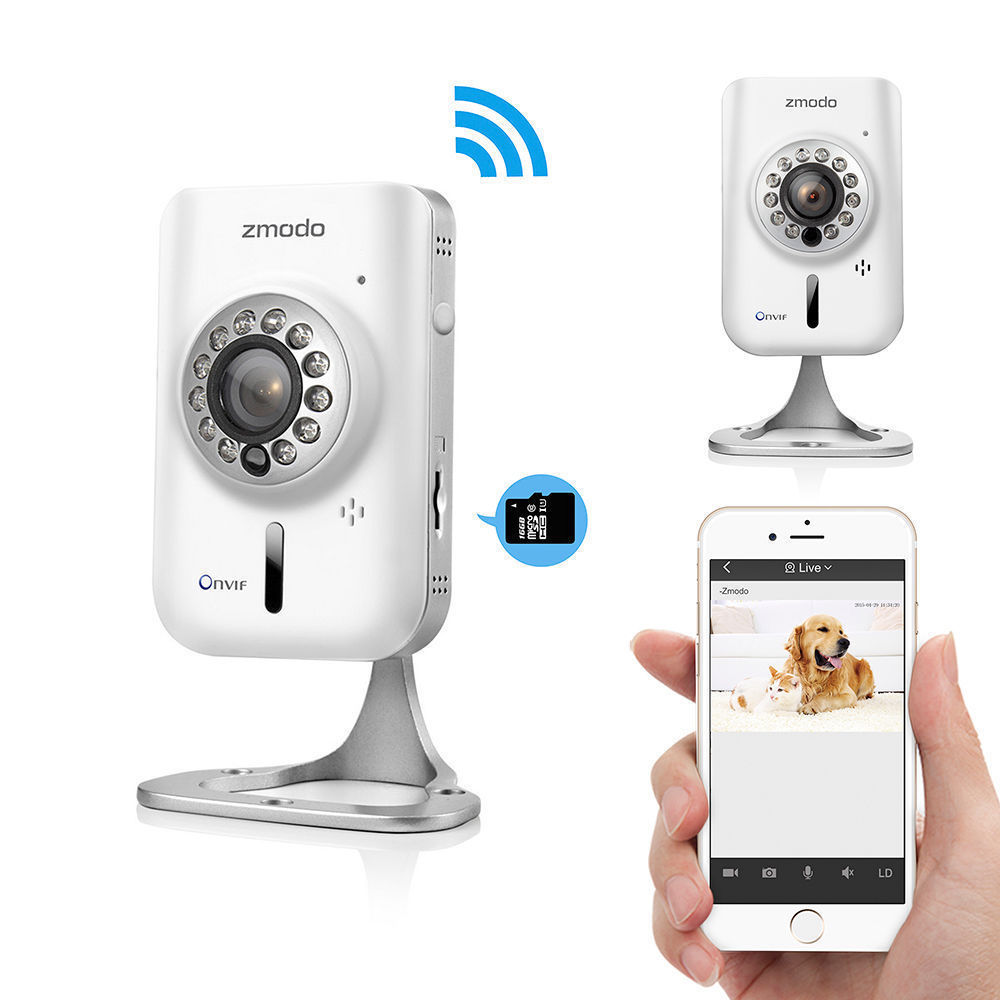 ZMODO WIFI IP Wireless Network Security CCTV Camera for PC iPhone