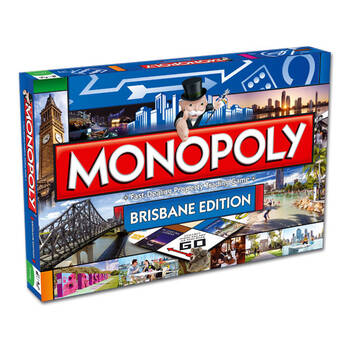 Monopoly Board Game Brisbane Edition