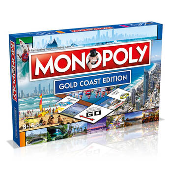 Monopoly Board Game Gold Coast Edition
