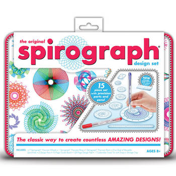 Original Spirograph Design Set Tin