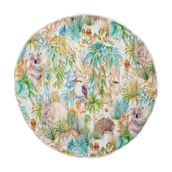Linen House Kids X Artist Collaboration Gum Leaf Gully Childrens Play Mat 120cm