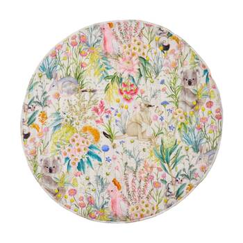 Linen House Kids X Artist Collaboration Bush Folk Childrens Play Mat 120cm