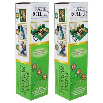 2PK Crown Puzzle Storage Roll Up Telescope Tube Upto 2000 Pieces