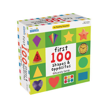 First 100 Shapes & Opposites Puzzle Cards