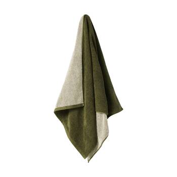 Linen House 550GSM Cotton Otway Olive Green Bathroom Bath Towel 69x139cm