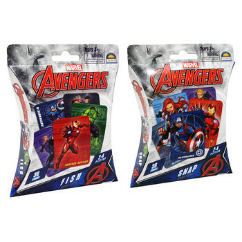 2x 36pc Marvel Avengers Snap/Fish Card Game