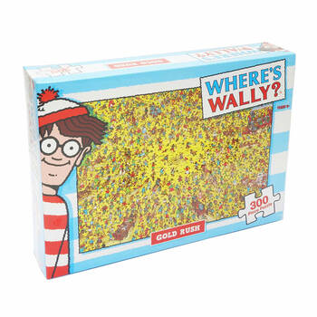 300pc Where's Wally Puzzle - Gold Rush
