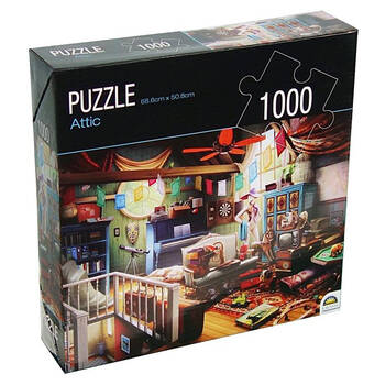 1000pc Crown Huntington Green Series Attic 68.6cm x 50.8cm Puzzle