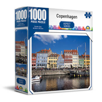 1000pc Crown Copenhagen Aspect Series Puzzles