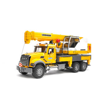 Bruder Mack Granite Liebherr Crane Truck