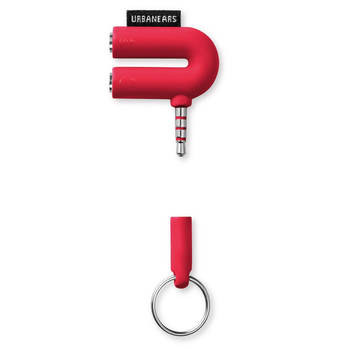 Urbanears Slussen DJ Adapter - Tomato
