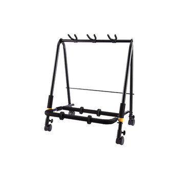 Hercules GS523B Plus Guitar Rack w/ Caster Wheels