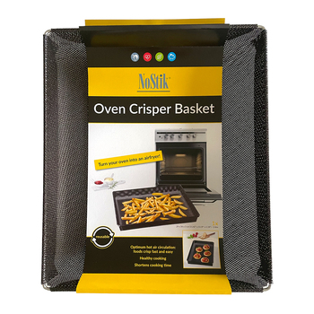 Nostik Reusable 34x29cm Crisper Basket Large - Black