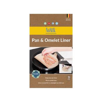 Nostik Silicone+Fibreglass Pan & Omelet Liner 24cm - Grey