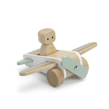 Micki World Aeroplane Set Kids/Children Fun Play Wooden Toy 2y+