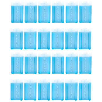 24PK Companion 150ml Ice Travel Cooler Brick Small 13x7cm - Blue
