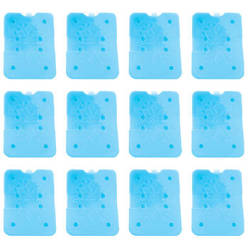 12PK Companion 150ml Ice Travel Cooler Brick Slim Small 16x12cm - Blue