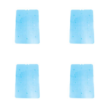 4PK Companion 650ml Ice Travel Cooler Brick Slim Large 31x21cm - Blue