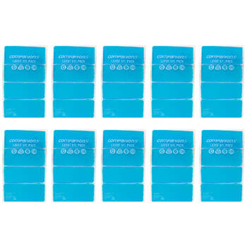 10PK Companion 670g Gel Ice Pack Flexible/Reusable Large 41x24cm - Blue