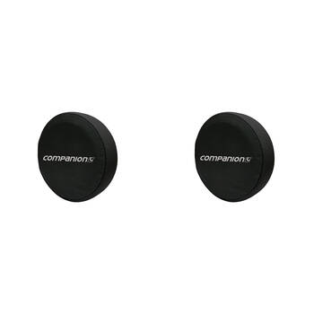 2PK Companion Caravan Wheel Cover For 29'' Spare Tyres - Black