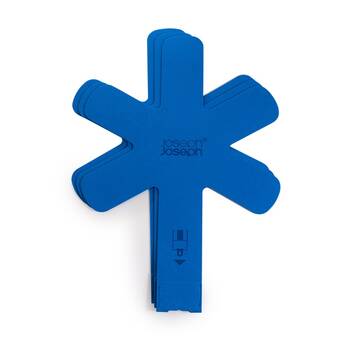 3pc Joseph Joseph Space Flexible Felt Pan Protector Set Kitchen Storage Blue