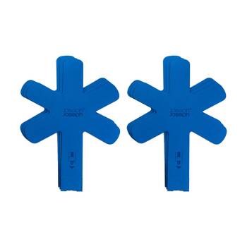 2x 3pc Joseph Joseph Space Flexible Felt Pan Protector Set Kitchen Storage Blue