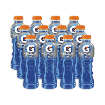 12pc Gatorade Fierce Grape Flavoured Sports Drink Bottles 600ml