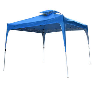 Arcadia Furniture Outdoor Folding Tent Shelter Large 3x3m - Navy