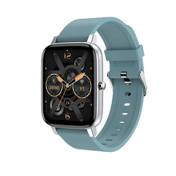 Fitsmart Multi-Function Bluetooth Android/IOS Smartwatch 43mm -  Blue