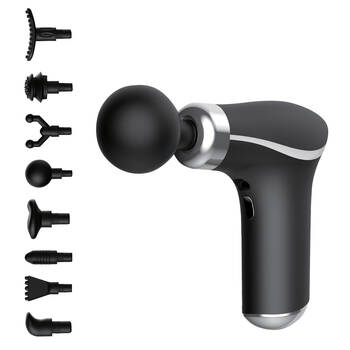 Fitsmart Hyper Pro Mini Fs-250 Vibration Massage Device - Black