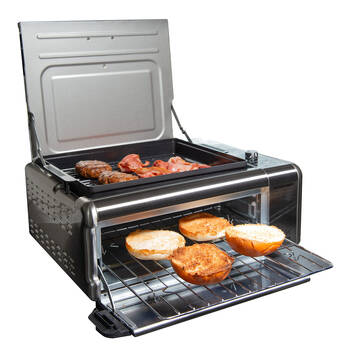 Kitchen Couture 9in1 Sensei Air Fryer w/ Oven & Grill 50x37cm - Silver