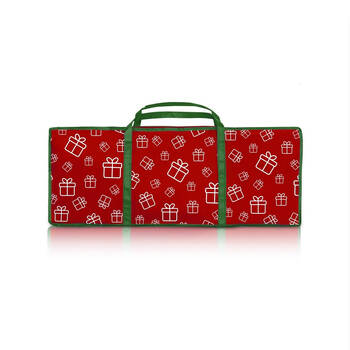 Santa's Helper Printed Christmas Paper Storage Bag 95x33cm