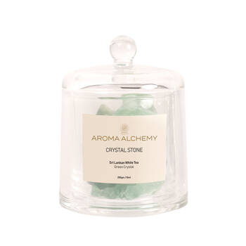 Pure Spa Aroma Stones 10ml Sri Lankan White Tea - Green Crystal