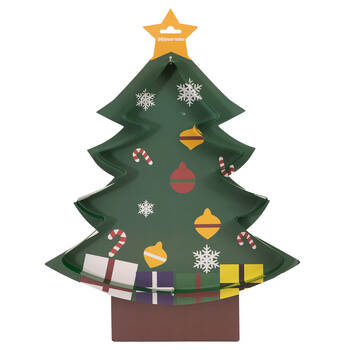 Bread and Butter Stainless Steel Jumbo Tree Cookie Cutter 34cm - Green