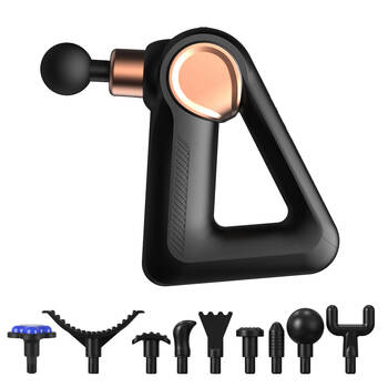 FitSmart FS-5500 Cool Pulse Pro 30W Massage Gun 14.2x33.3cm - Black