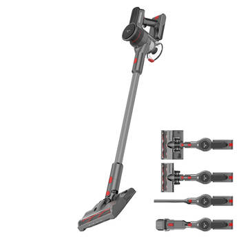 My Genie  X-Lite Hydra Glide Pro Cordless Stick Vacuum 110x25cm - Grey