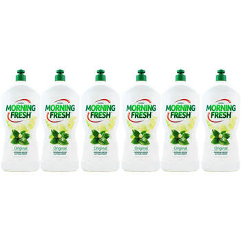 6PK Morning Fresh Dishwashing Liquid 1.25L Original - Clear