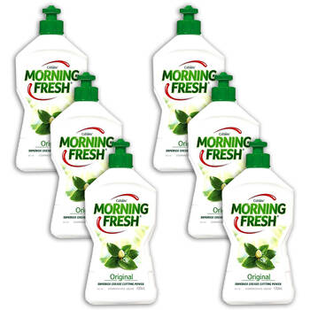6PK Morning Fresh Dishwashing Liquid 400ml Original - Clear