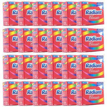 24PK Radiant Classic Laundry Washing Powder for Top & Front Loaders 500g