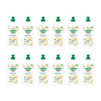 12PK Morning Fresh Dishwashing Liquid Botanicals Lemon Myrtle & Mandarin 350ml