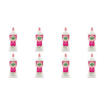 8PK Morning Fresh Concentrated Dishwashing Liquid 680ml Cucumber & Aloe Vera