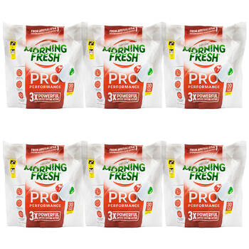 180pc Morning Fresh Dishwasher Tablets Pro Performance Lemon
