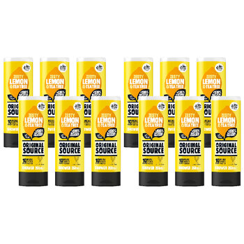 12PK Original Source Shower Gel Zesty Lemon And Tea Tree 250ml