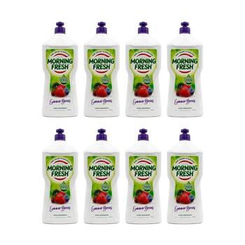 8PK Morning Fresh Dishwashing Liquid Ultra Concentrate Summer Berries 900ml