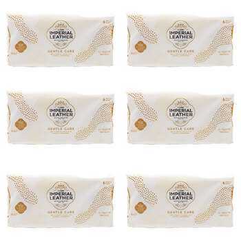 36pc Imperial Leather 100g Soap Bars White Gentle Care