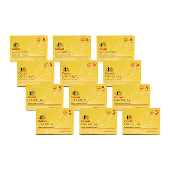 60pc Cussons 90g Soap Bar 3-in-1 Cleanses Exfoliates & Moisturise Oatmeal