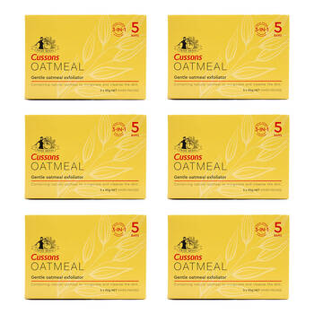 30pc Cussons 90g Soap Bar 3-in-1 Cleanses Exfoliates & Moisturise Oatmeal