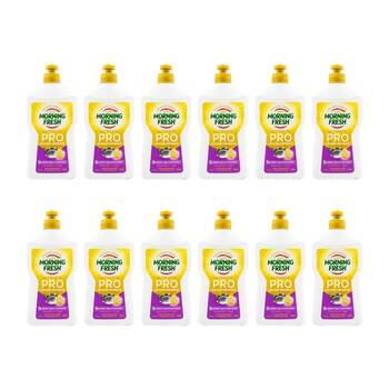 12PK Morning Fresh Dishwashing Liquid Odour Defence Grapefruit Tonic 350ml
