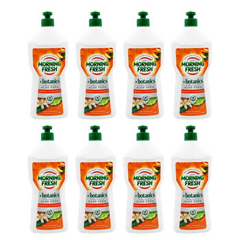 8PK Morning Fresh Botanics Dishwashing Liquid 680ml Bergamont & Bitter Orange