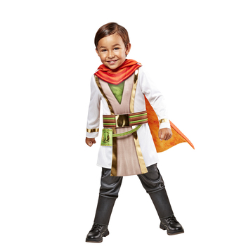 3pc Kai Brightstar Young Jedi Jumpsuit/Cape/Glove Kids Costume Set - Size S